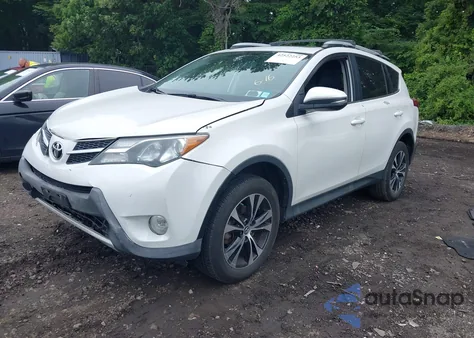 2015 Toyota Rav4 Limited из США, поврежденный, VIN 2T3DFREV4FW260849